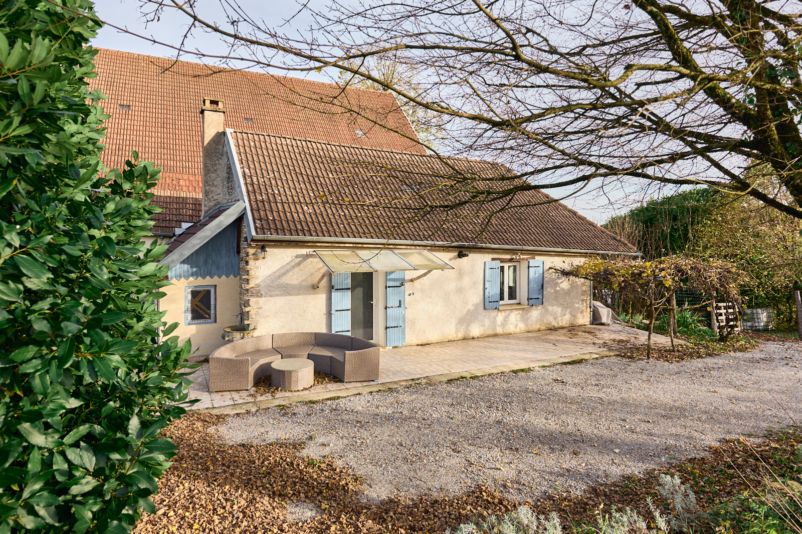 À vendre à Orchamps (39) : maison coup de cœur de 122 m2,  3 chambres, jardin, cave voûtée
