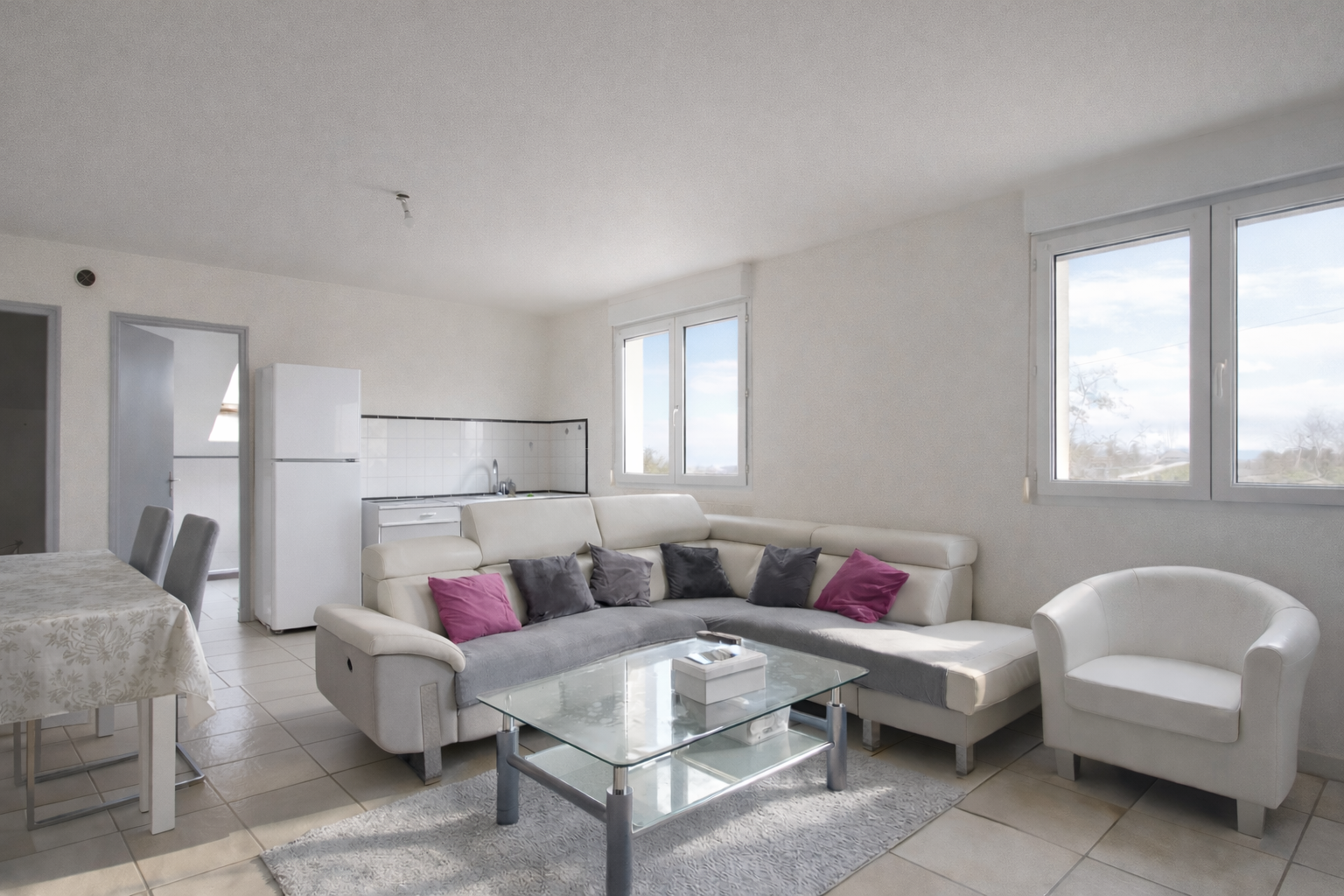 Investissement locatif rentable à Franois   Appartement T3 à vendre de 53mé   Bien déjà loué !